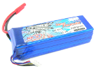 Moxie Punch Series 40C 22.2V 6S 2650mAh Lipo (Gold Bullet 4mm)