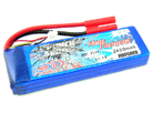 Moxie Punch Series 40C 11.1V 3S 2650mAh Lipo (Gold Bullet 4mm)