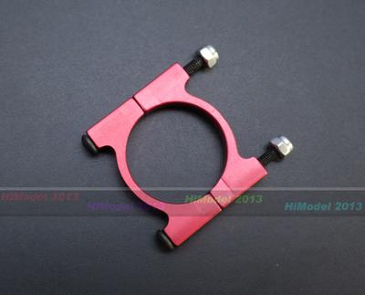 D22mm CNC Super Light Multi-rotor Arm Clamps/Tube Clamps  - Red