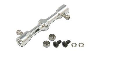 CNC Cross Tube Set (Silver anodized)