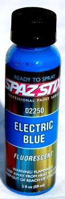 Spaz Stix Electric Blue Fluorescent Airbrush Paint 2oz. SZX02250