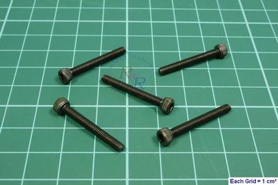 Hex Screw M3x25mm (10pcs/set)