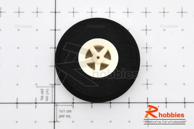 Î¦45 x H10.5 x Î¦1.5mm Plastic Landing Wheel + Solid Sponge Tyre