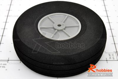 Î¦75xH24mm Plastic Landing Wheel + Solid Sponge Tyre