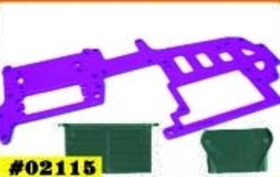 Redcat Racing Aluminum Upper Plate, Purple RED2115