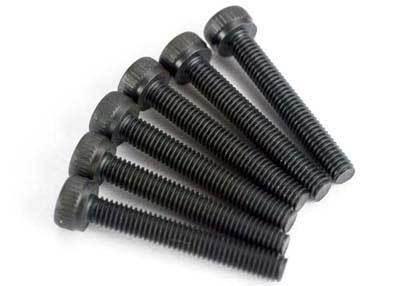 Traxxas Cylinder Head Bolts Marine 3x20mm (6) TRA2585