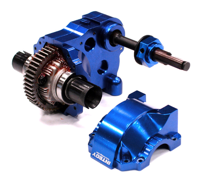 Integy Type IV Complete Gear Box w/Heavy-Duty Diff INTBAJ176BLUE