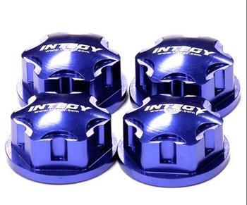 Integy Hex Wheel Nut 17mm 1/8 Buggy/Truggy/SC (4) INTC24456BLUE