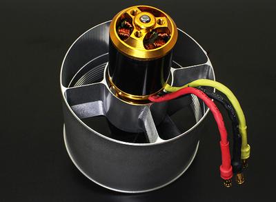 Alloy DPS 70mm 5 Blade Electric Ducted Fan Unit - Light Weight Version 4000kv