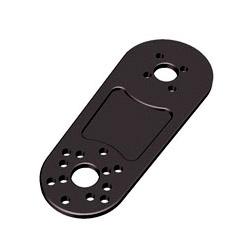 ANODIZED ALUMINUM MOTOR EXTENSION PLATE FOR DJI FW450/550 BLACK