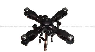 CNC 4 Blades Scale Rotor Head T-REX 500 Size Helicopter