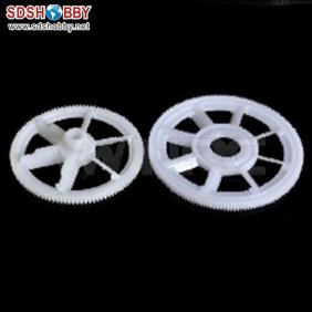 Helicopter Main gear & tail drive gear for VWINRC 450/ Align Trex 450 (2 pcs per set)