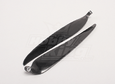 Carbon (Non Weave) Folding Prop Set 19x11