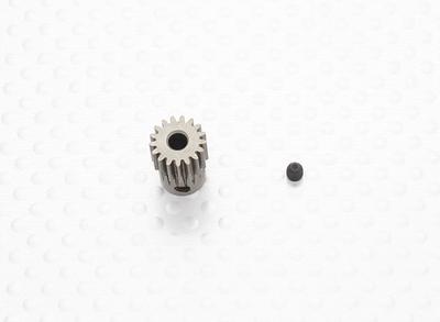 "Hard One" 0.5M Hardened Helicopter Pinion Gear 3.17mm Shaft - 17T