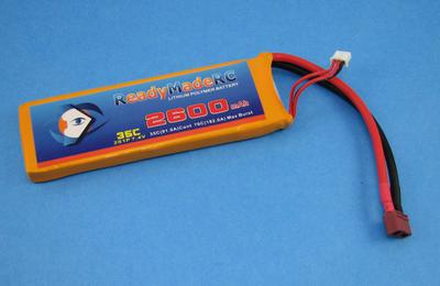 RMRC 2600mAh 2S 25C Thin Lipo Pack