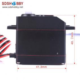 Spring RC Robot Servo S4306R 6.2kg/41g for 25T Futaba Servo Arm W/ Double Bearings and Metal Gear