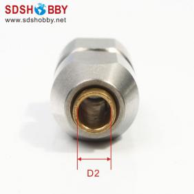 Collet Length=32mm Dia-A=5mm Dia-B=4.76mm