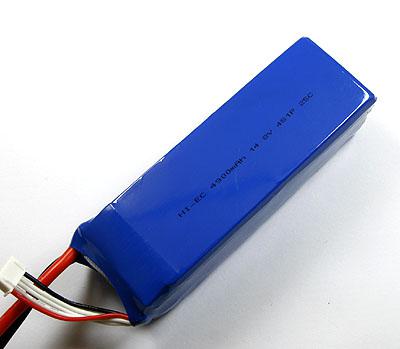 HI-EC 4900mAh / 14.8V 25C LiPoly Battery Pack