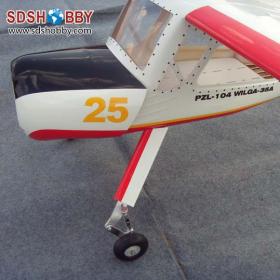 78.8in Wilga Fiberglass Version 20CC Scale Airplane/ Gasoline Airplane ARF-Red & White Color