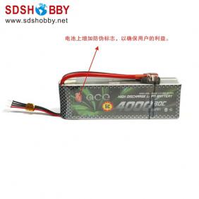 Gens ACE New Design High Quality 4000mAh 30C 3S 11.1V Lipo Battery with T Plug