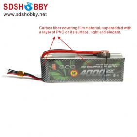 Gens ACE New Design High Quality 4000mAh 30C 3S 11.1V Lipo Battery with T Plug