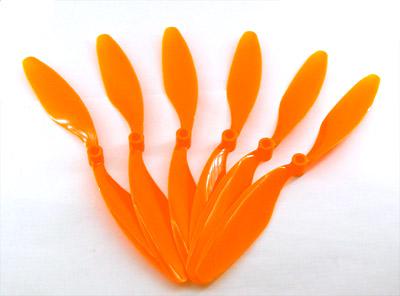 GWS 9x4.7 Counter Rotating Propeller GWEP9047RH - Orange (6pcs)