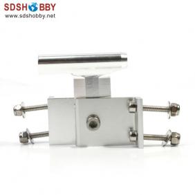 Shaft Bracket with Length-B=38mm, Dia.=4, Height=52mm