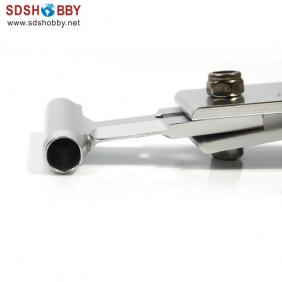 Shaft Bracket with Length-B=38mm, Dia.=4, Height=52mm