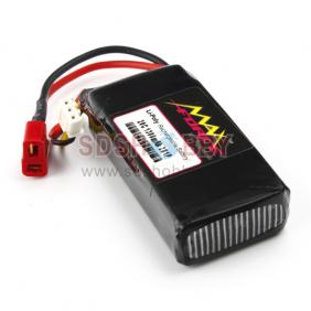 Max Force 20C 1300mAh 2-Cell/2S 7.4V Li-Po Batteries