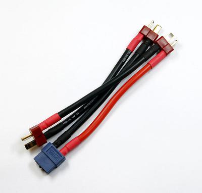 Dean Style 3S Serial Connection to XT60 Cable 12AWG