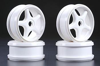 Ofna 5-Star Wheel 17mm White (4) OFN86045