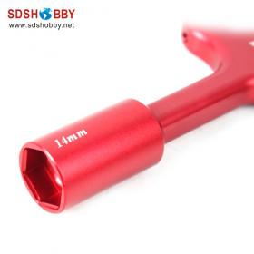 Wrench 14mm/ 3mm/ 4mm-Red for EME DLE Gas Engine