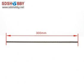 Flexible Axle (Round & Square) in Reverse Dia=φ4.76 Side=3.7X3.7mm Length=300mm for RC Model Boat