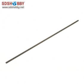 Flexible Axle (Round & Square) in Reverse Dia=φ4.76 Side=3.7X3.7mm Length=300mm for RC Model Boat