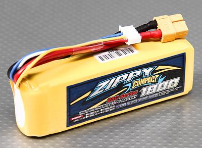 ZIPPY Compact 1800mAh 4S 25C Lipo Pack