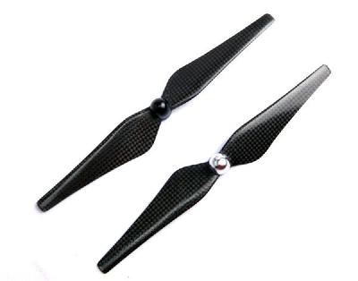 9.4x 4.3 inch / 9443  3K Carbon Propeller Set (one CW, one CCW) W/ self-lock nut for DJI Phantom V2