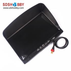 FPV 5.8G 7in FPV Displayer with Light shield (Non-Blue Screen)