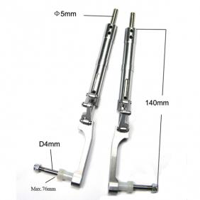 P47 Aluminum Alloy Anti-Vibration Landing Gear for Class 120 Plane (2 pcs)