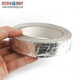 Aluminum Foil Tape 25MM*20M with Electric Conductivity, heat insulation Function