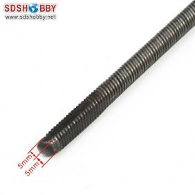 Flexible Axle (Round & Square) Positive Dia. =φ6.35 Side=5X5mm Length=650mm for RC Model Boat