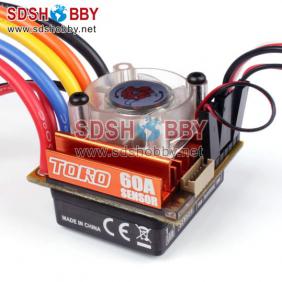 Toro S60 60A Sensor Brushless ESC for 1/10 Car