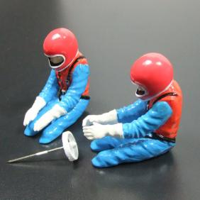 Resin Racing Figure for RC Boat length=32mm Width=20mm Thickness=35mm