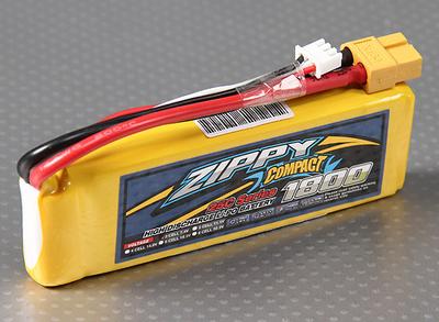 ZIPPY Compact 1800mAh 2S 25C Lipo Pack