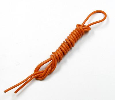 Silicone Wire 18 AWG 1 Meter - Orange