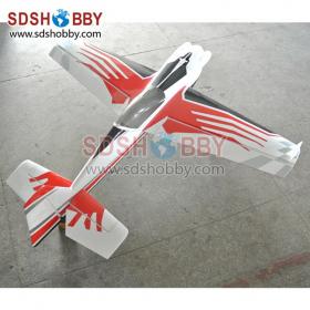 32% Scale 89in Corvus 540 50cc RC Model Gasoline Airplane/Petrol Airplane ARF-Red & White Color