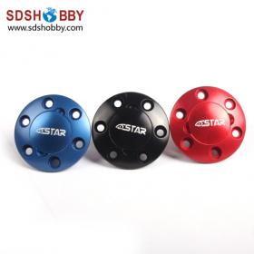 6Starhobby Round Aluminum Fuel Dot /Fuel Plug for Airplane- Black/ Blue/ Red Color