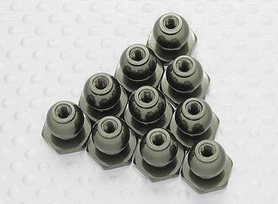 Anodized 8mm Flange Hex Ball Stud - A3015 (10pcs)