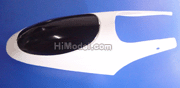 Plastic Canopy for 450 Helicopter (White)