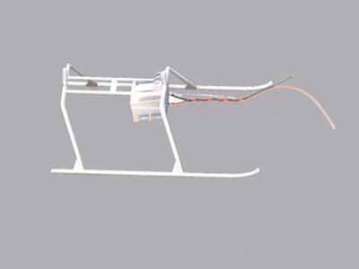 Landing Skid (White ) (For Solo Pro ll )