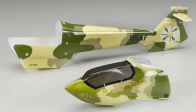 Heli-Max Fuselage Camouflage w/Decal Axe EZ HMXE7441